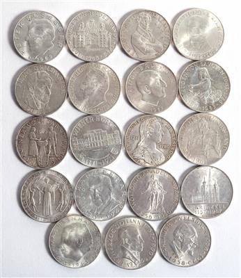 Vollständiger Münzsatz ATS 25,-- - Coins