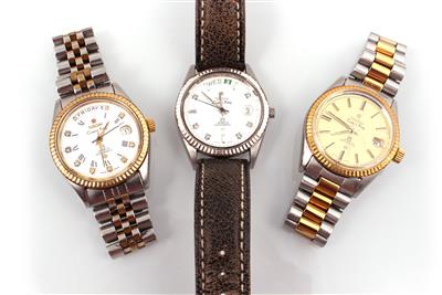 3 Armbanduhren "Titoni, Cosmo King" - Schmuck und Uhren