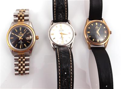 3 Armbanduhren "Titoni, Rotomatic" - Gioielli e orologi