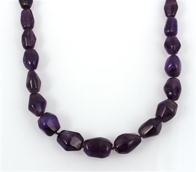 Amethyst Collier - Schmuck und Uhren