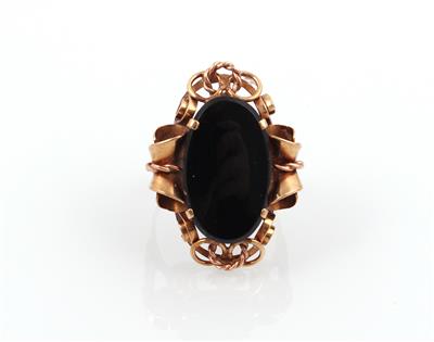 Onyx Damenring - Schmuck und Uhren