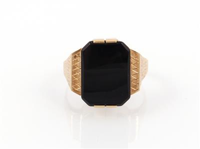 Onyx Herrenring - Jewellery and watches