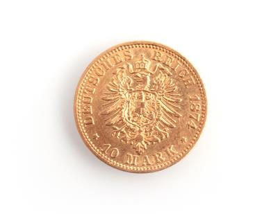 Goldmünze 10 Mark - Schmuck und Uhren