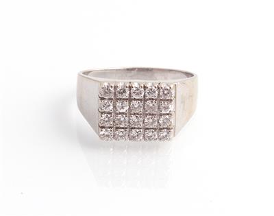 Brillantring zus. ca. 0,88 ct - Gioielli e orologi