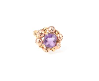 Amethyst Damenring - Schmuck und Uhren