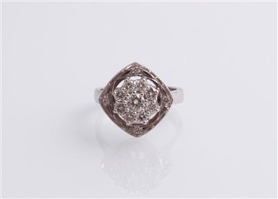 Brillant Damenring zus. ca.0,85 ct - Schmuck und Uhren