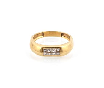 Diamantring zus. ca. 0,30 ct - Gioielli e orologi