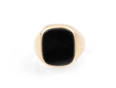 Onyx Herrenring - Jewellery and watches