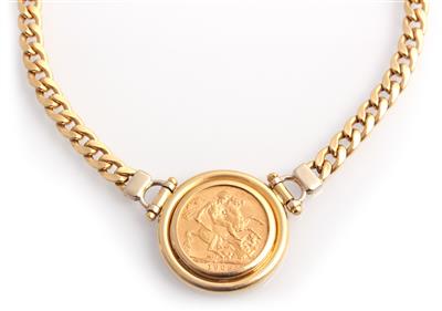 Münzcollier "Sovereign" - Gioielli e orologi