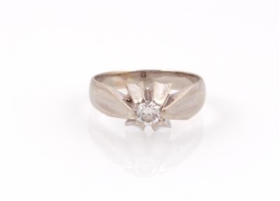 Brillant Herrenring ca. 0,45 ct - Schmuck und Uhren