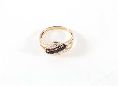 Saphir Diamant Damenring - Gioielli e orologi