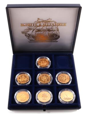 Münzsatz "Schiffe und Seefahrer" - Neuzeitliche Münzen