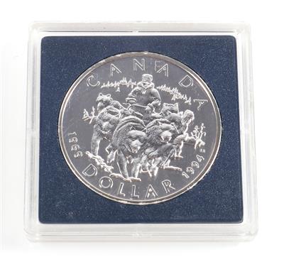 Silbermünze "Canada Dollar" - Monete