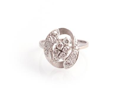 Brillant Diamant Damenring - Schmuck und Uhren