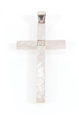 Brillantkreuz ca. 0,25 ct - Gioielli e orologi