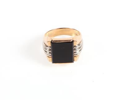 Onyx Herrenring - Schmuck und Uhren