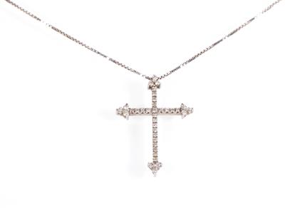 Brillant Diamant Collier "Kreuz" - Klenoty a náramkové