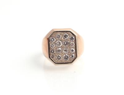 Brillant Diamant Ring zus. ca. 1,60 ct - Jewellery and watches