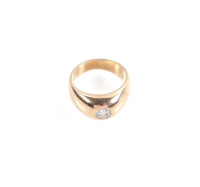 Brillantsolitärring ca.0,50 ct - Schmuck und Uhren