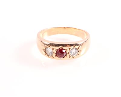 Brillant Ring zus. ca.0,50 ct - Schmuck und Uhren