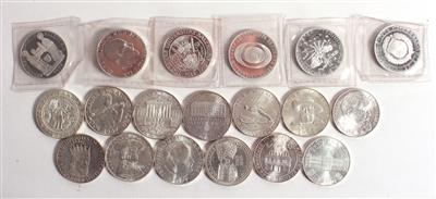 Sammlermünzen ATS 50,-- - Mince a medaile