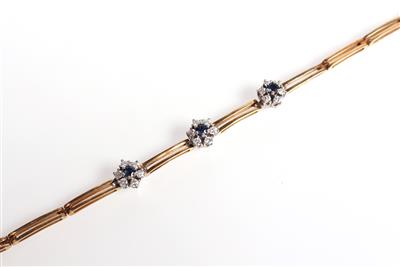 Brillant Saphir Armkette - Jewellery and watches