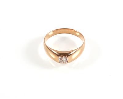 Diamantsolitär ca. 0,65 ct - Jewellery and watches