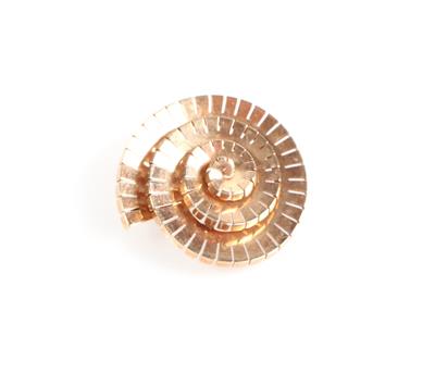 Brosche "Spirale" - Schmuck und Uhren