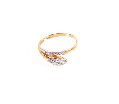 Diamant Damenring "Schlange" - Jewellery and watches