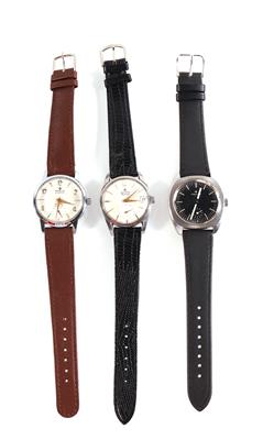 3 Armbanduhren "Pronto" - Schmuck und Uhren