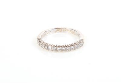 Diamant Damenring zus. ca. 0,40 ct - Jewellery and watches