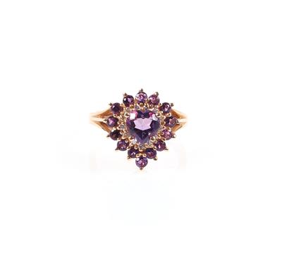 Amethyst Brillant Damenring - Gioielli e orologi