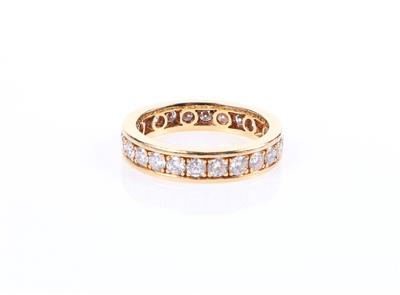 Brillant Memory Ring zus. ca. 1,70 ct - Gioielli e orologi