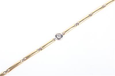 Brillantsolitär Armkette ca. 0,20 ct - Jewellery and watches