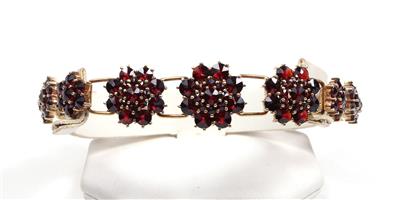 Granat Armband "Blumen" - Gioielli e orologi