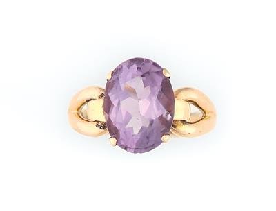 Amethyst Damenring - Klenoty a náramkové