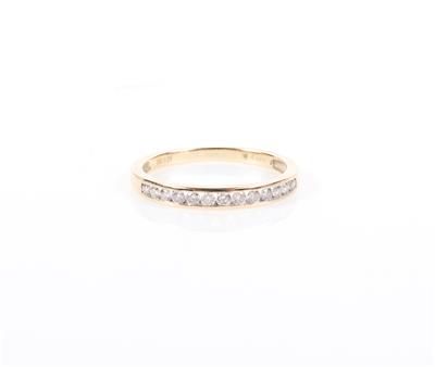 Brillant Ring zus. 0,25 ct - Jewellery and watches