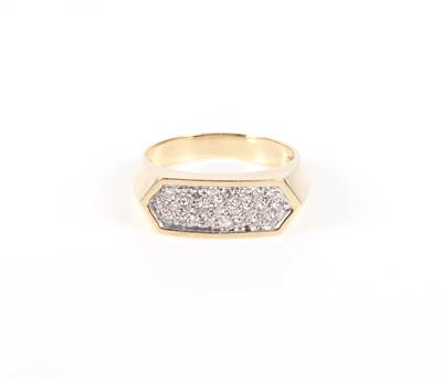 Brillant Ring zus. ca. 0,35 ct - Jewellery and watches