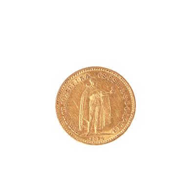 Goldmünze 10 Kronen - Klenoty a náramkové