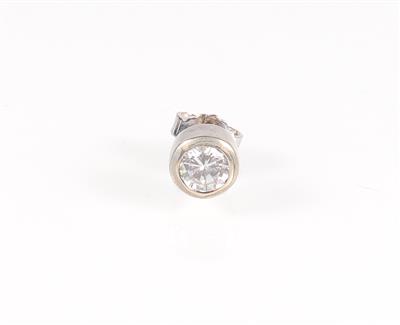 1 Brillantsolitär Ohrstecker ca. 0,45 ct - Klenoty a náramkové