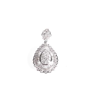 Brillant Diamant Anhänger zus. ca. 2,00 ct - Gioielli e orologi