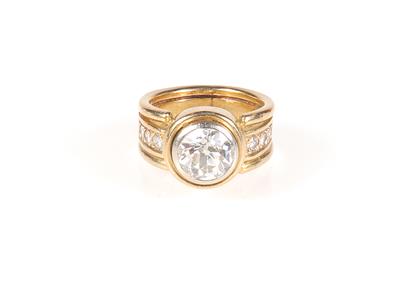Brillant Diamant Damenring zus. ca. 1,85 ct - Gioielli e orologi