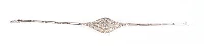 Diamant Armband zus. ca. 0,40 ct - Jewellery and watches