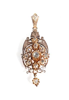 Diamant Ornament Anhänger - Gioielli e orologi
