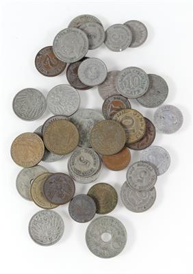 Konvolut Münzen - Schmuck und Uhren