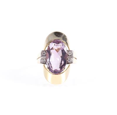 Amethyst Brillant Damenring - Gioielli e orologi