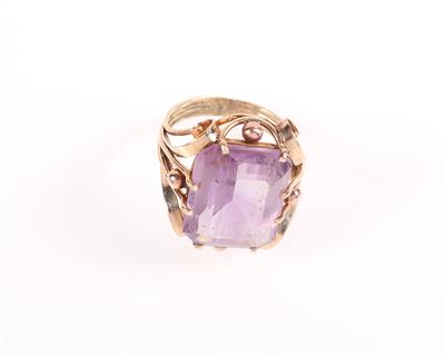 Amethyst Damenring - Schmuck und Uhren