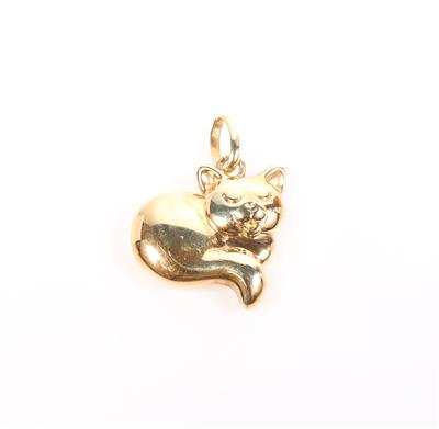 Anhänger "Katze" - Schmuck und Uhren