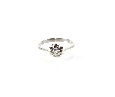 Brillantsolitär ca. 0,33 ct - Jewellery and watches