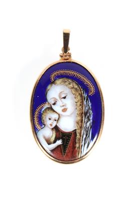 Heiligenanhänger "Maria mit Jesuskind" - Jewellery and watches